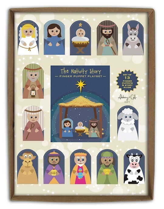 FP1001 Nativity Finger Puppet Set