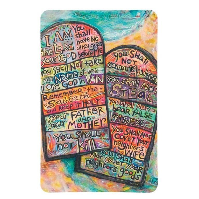 BKM-9929 TEN COMMANDMENTS POCKET CARD