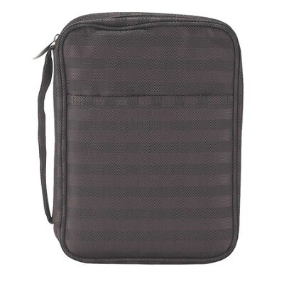 BCK-292-LRG FABRI BROWN CHECKER JACQUA