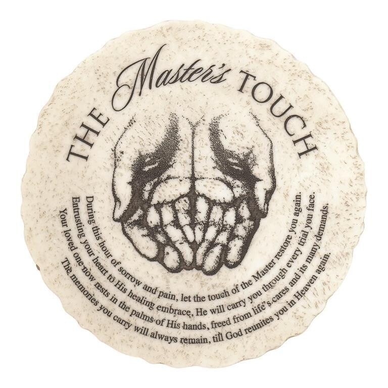 SSR-502-GARDEN STEPPING STONE A MASTER&#39;S TOUCH RESIN