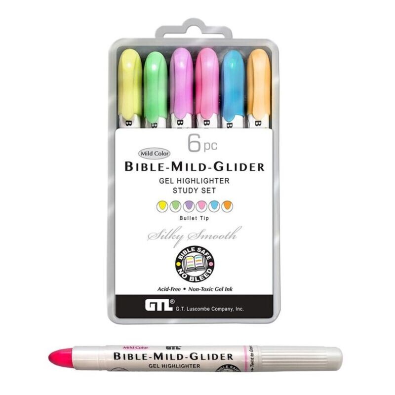 98176 -Gel Bible-Mild-Glider Gel Study Kit (Set Of 6)