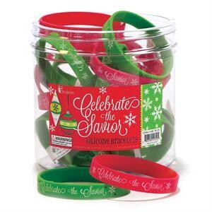 CHN-112B Celebrate the Savior Silicone Bracelet