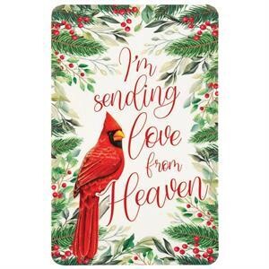 CHBKMPK-1016 POCKETCARD CARDINAL I AM SENDING LOVE