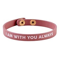 L5902Bracelet-Simply Faith Snap-I Am With You Always