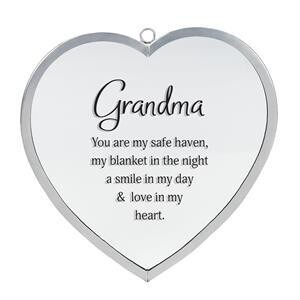 HMW-08-15C Heart Mirror Grandma Safe Haven Small
