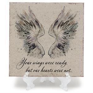 TLQ39IV  Tbltop Tile Your Wings Were Ready Ivory