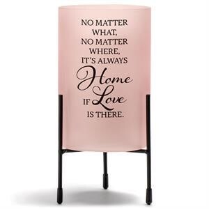 HGC34BH Always Home, If Love is There Hurricane Candle