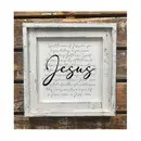 DFS-JESNM-GR Double Frame Jesus Signature Finish