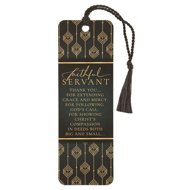 BKMTL-336-Tassel Bookmark-Faithful Servant
