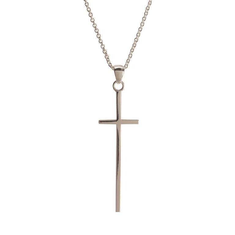 73-4689P CROSS SILVER PLATE 18&quot; CHAIN DELUX BOX