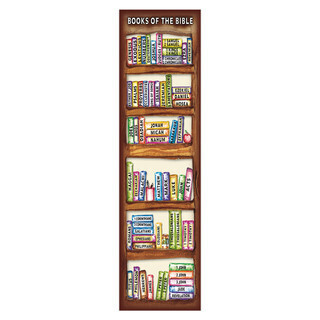 BMP041 Books of the Bible Sunday School/Teacher&#39;s Bookmark Set (10 pack)