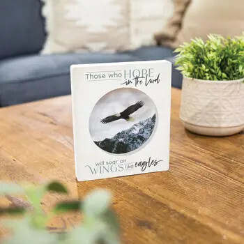 BWT0040 Those Who Hope in the Lord Will Soar Ornate Décor