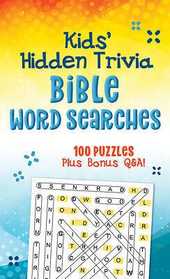 Kids&#39; Hidden Trivia Bible Word Searches