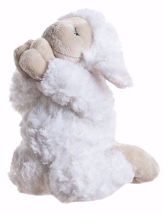 Plush-Inspirational Praying Lamb-White