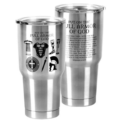 Travel Mug- Armor of God 30 oz.