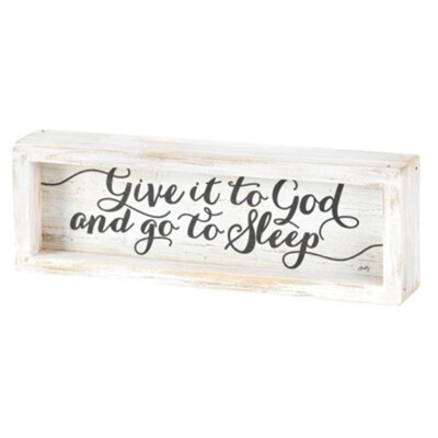 Plaque- Give It To God