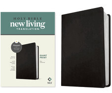 NLT Giant Print Bible Filament-Enabled Edition-Black LeatherLike