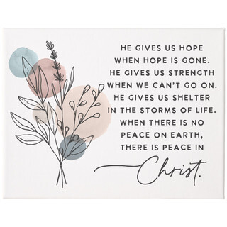 WC1045A-Peace in Christ Wrapped Canvas