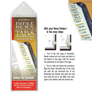 75304-Bible Tab-Verse Finders-Horizontal-Thin Pack-Gold