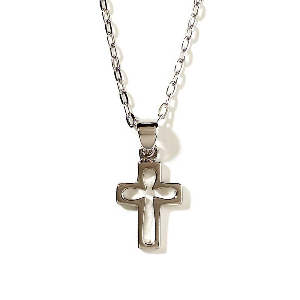 Cross Necklace 18&quot;  Chain