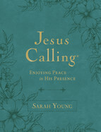 Jesus Calling, Large Text, Teal Leathersoft - Sarah Young
