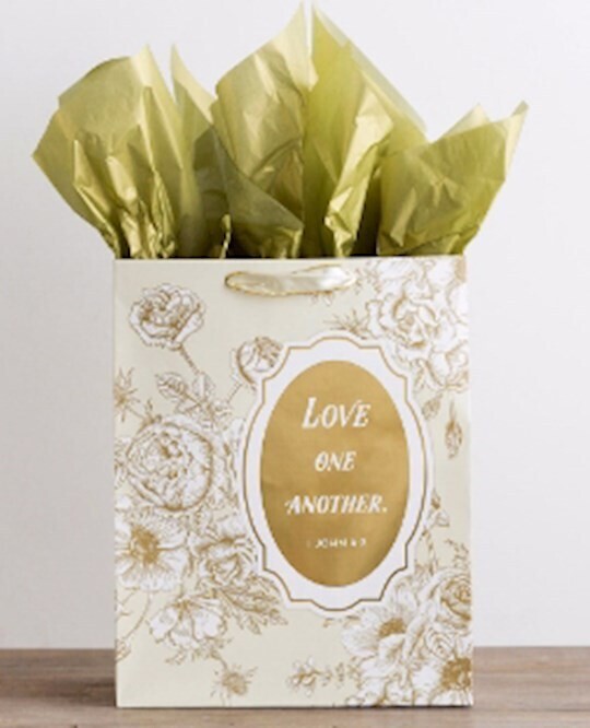 91601-Gift Bag Wedding - Love One Another Large