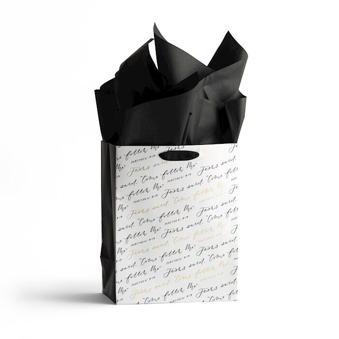 J4259 Gift Bag-Come Follow Me-Medium
