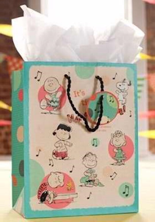 82786 Gift Bag - Peanuts - Medium