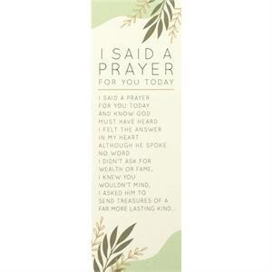 BKM-3180-Packaged Bookmarks I Said A Prayer For You Today (12-pack)