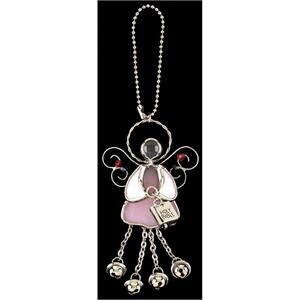 SC-4-SHN CHM ANGEL W/BIBLE PINK