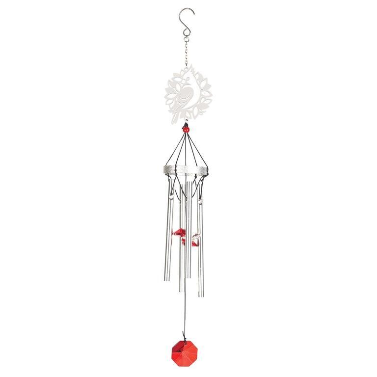 WCA-1000-WINDCHIME CARDINALS APPEAR 10&quot;