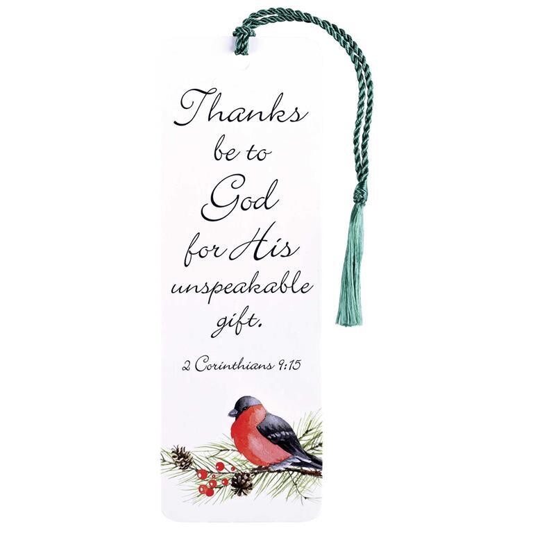 TCHBKMTL-1039-Tassel Bookmark Thanks Be To God