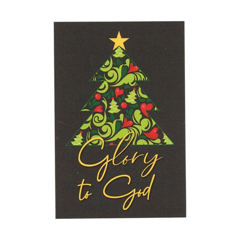 CHIBB-1008 Glory to God  - Pass-it-on card