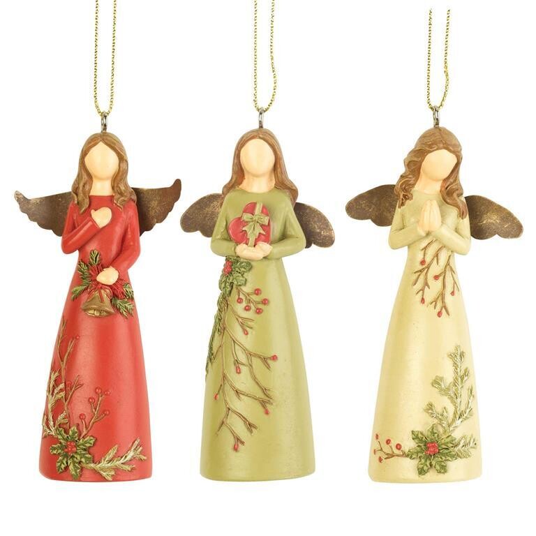 CHOR-710 -ANGEL METAL WINGS ORNAMENT