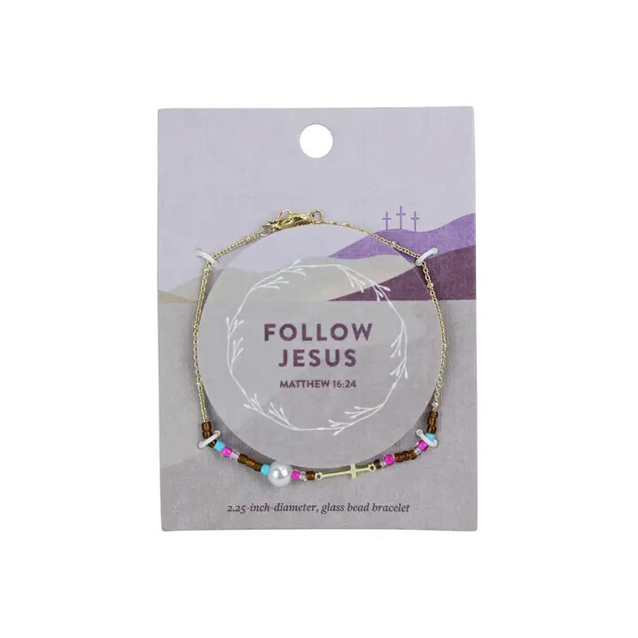 GTBJ116-Grace &amp; Truth Womens Bracelet Follow Me