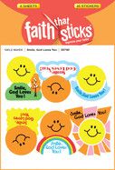 Sticker-Smile God Loves You (6 Sheets) (Faith That Sticks)