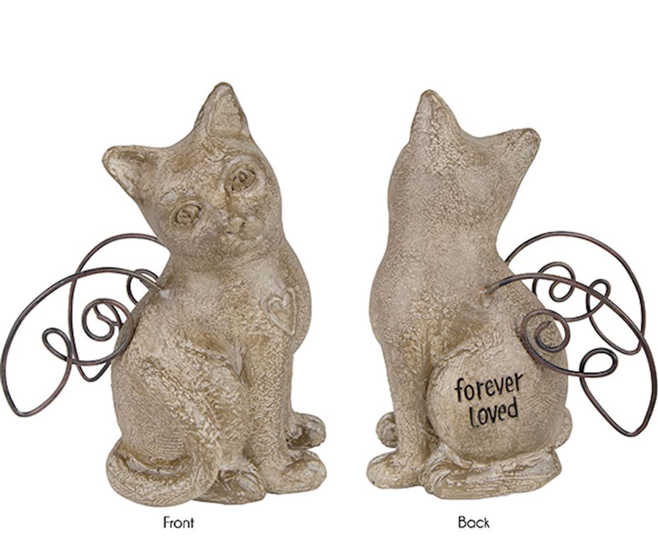 10037 Forever Loved Cat Angel Figurine