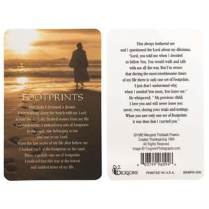 BKMPK-250 Footprints Pocketcard