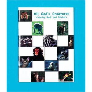 ST-512-All God&#39;s Creatures Coloring &amp; Sticker Book Praizes