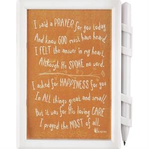 ST-41 MEMO PAD/PEN I SAID A PRAYER