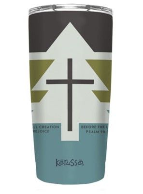 20 oz DW/SS Tumbler - Tree Cross