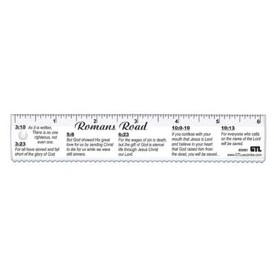 53872 Romans Road Bible Study Ruler