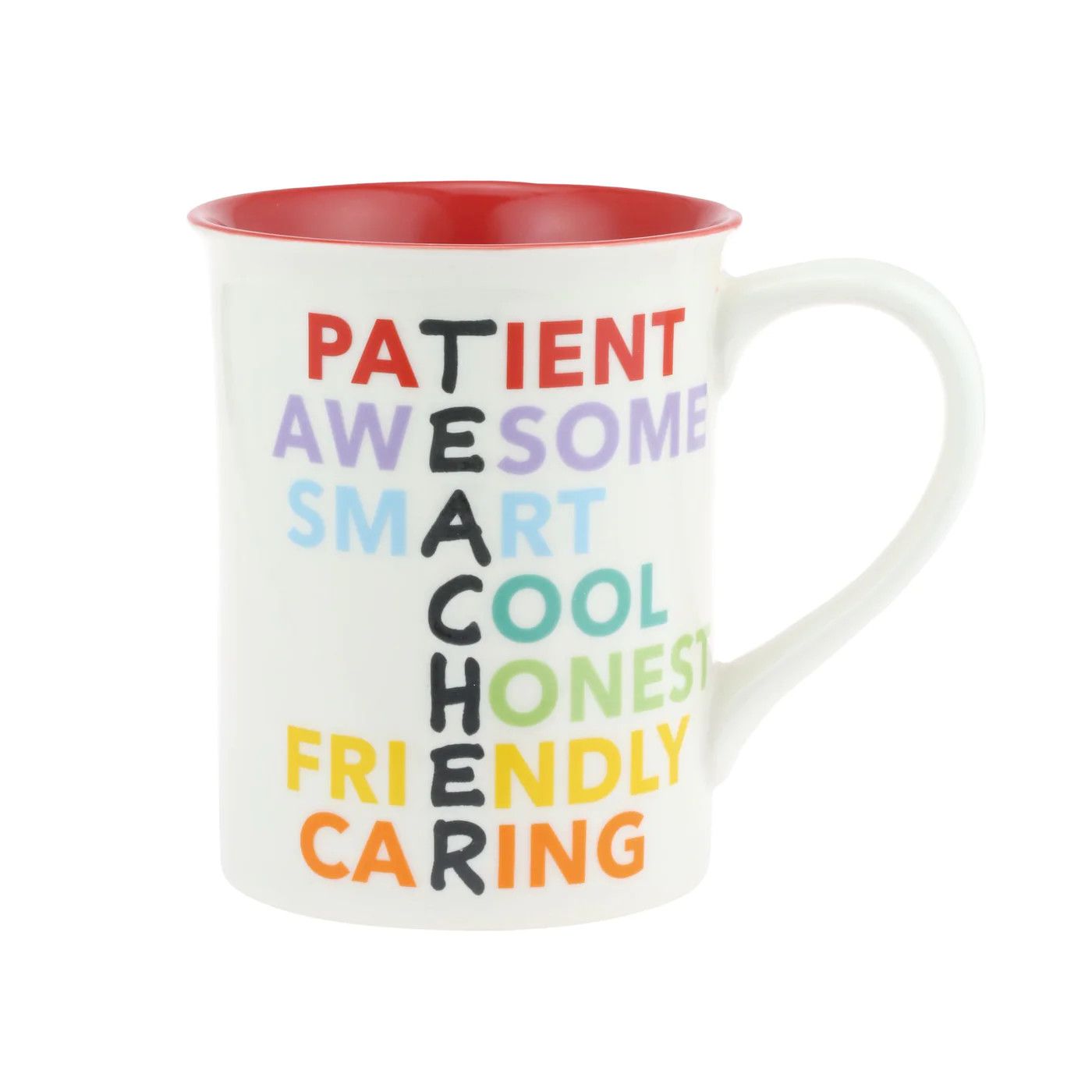 6010043-TEACHER ENGRAVED ANAGRAM MUG