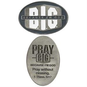 PS-148-Pocket Stone Pray Big