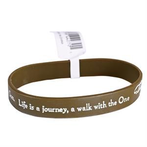 N-940BX-THE JOURNEY SILICONE BRACELET