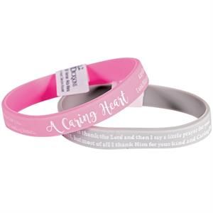 N-1053BX-BRACELET-SILICONE-CARING HEART