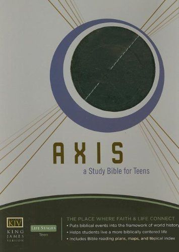 Axis Teen Study Bible KJV (blue/grey leathersoft)