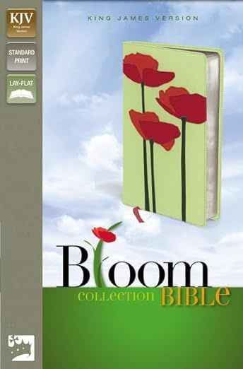 Bloom Collection Bible (poppies medium). KJV
