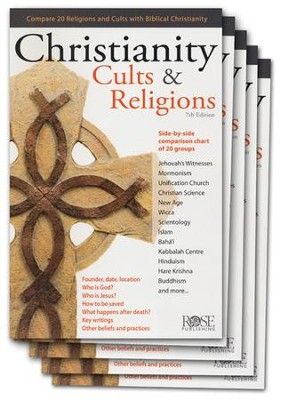Christianity Cults &amp; Religions - pkg of 5