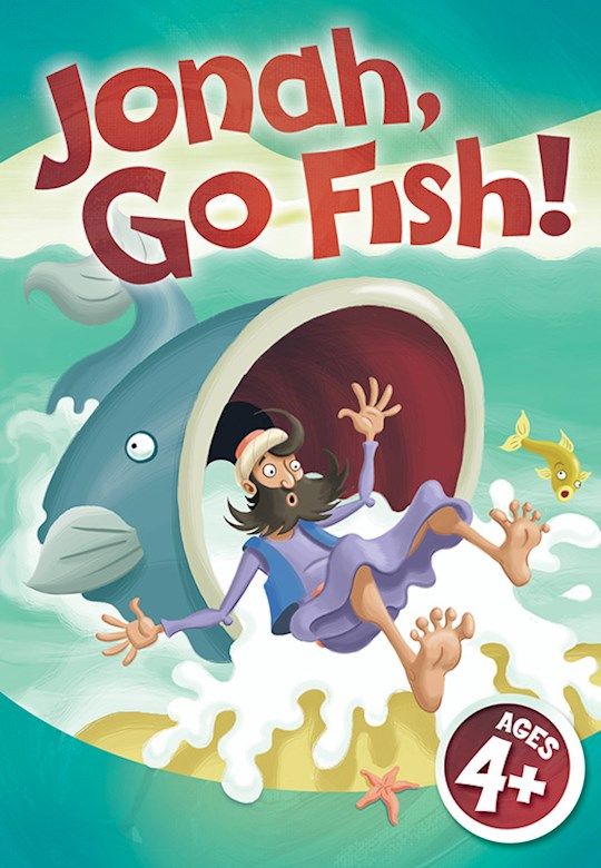 Jonah Go Fish! Jumbo Card Game (Ages 4+)
